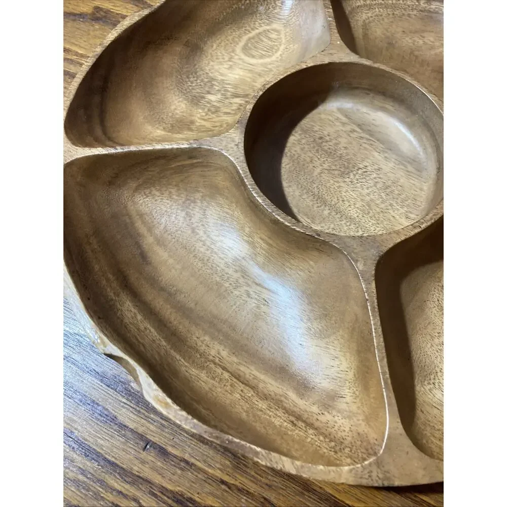 Mountainwoods Chip and Dip Tray, Acacia Wood